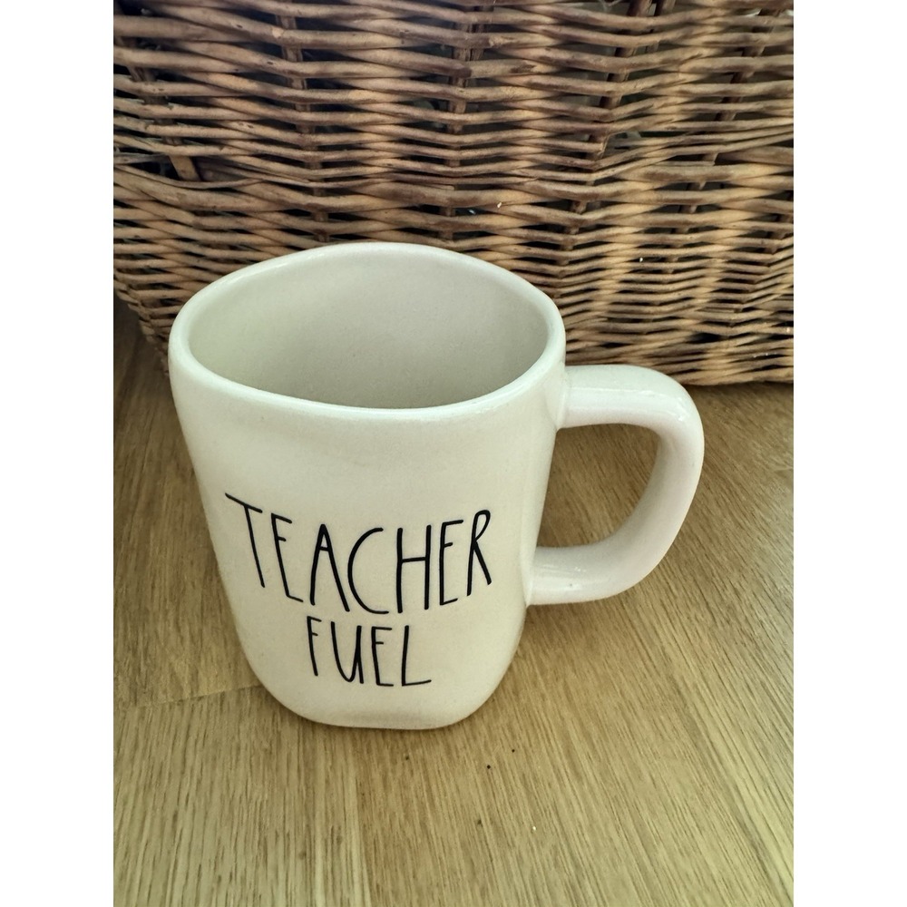 Rae Dunn Teacher Fuel Mug Coffee Tea Drink Cup